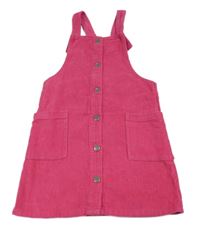 Fuchsiové menšestrové na traké šaty Nutmeg