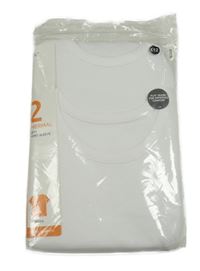 Nové - 2 set - 2x Bílé thermo tričko M&S