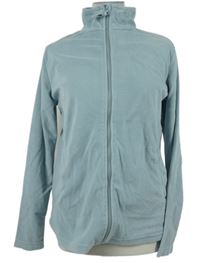 Dámská světlemodrá fleecová propínací mikina Janina 