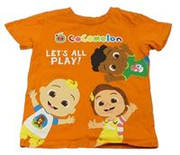 Oranžové tričko s Cocomelon 