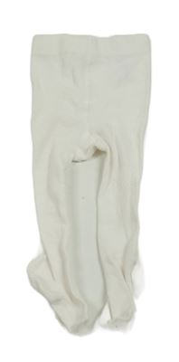 Bílé punčoháče George