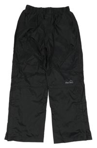 Čierne šušťákové funkčné nohavice Peter Storm