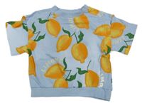 Světlemodré tričko s citrony H&M