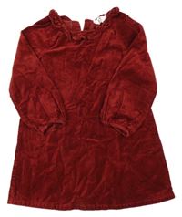 Bodró zamatové šaty H&M