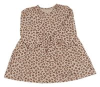 Ružové leopardí šaty Matalan