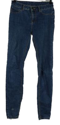 Dámske tmavomodré teplákové slim rifle FB Sisters