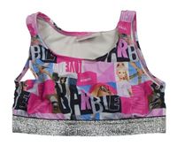 Růžovo-modrá lambáda s Barbie