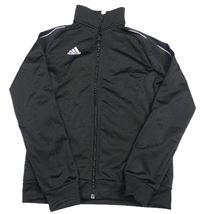 Černá sportovní propínací mikina Adidas