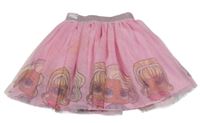 Ružová tylová sukňa s třpytivým pasem - L.O.L. Surprise