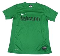 Zelené sportovní tričko s nápisem Nike