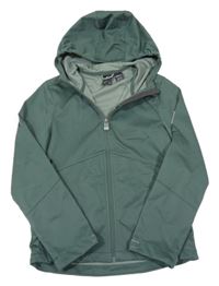Khaki lehká softshellová bunda s kapucí McKinley