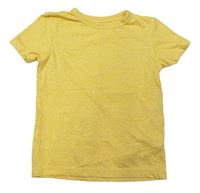 Žlté melírované tričko George