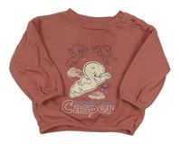Starorůžová oversize mikina Casper