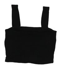 Čierny crop top New Look