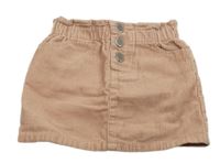 Svetloružová menšestrová sukňa Denim Co.