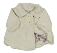 Smeatanový fleecový balonový jarní kabátek Next