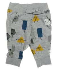 Sivé tepláky s tvary C&A