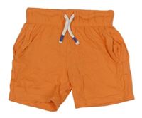 Oranžové bavlněné kraťasy F&F