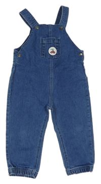 Modré na traké rifle s autem Smile