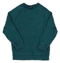 Tmazelená mikina s nápisom George