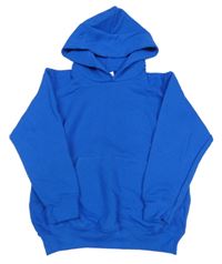 Kobaltově modrá mikina s kapucňou Fruit of the Loom