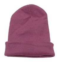 Purpurová podšitá čapica