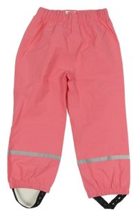 Korálové šusťákové nepromokavé kalhoty Next