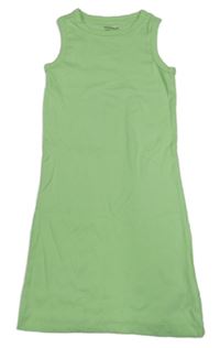 Svetlozelené rebrované šaty PRIMARK