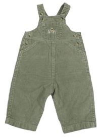 Světlekhaki menšestrové na traké nohavice s autom Mothercare