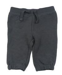 Antracitové rebrované tepláky zn. Primark