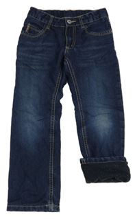 Tmavomodré zateplené rifle Pepperts