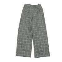 Sivo-biele kockované teplákové nohavice Reserved