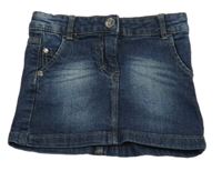 Tmavomodrá rifľová sukňa Papagino