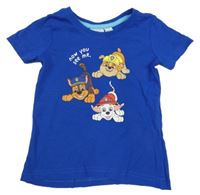 Safírové tričko s Paw Patrol Nickelodeon