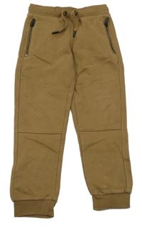 Hnedé tepláky s vreckami Topolino