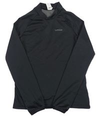 Černo-šedé thermo triko s logem wedze