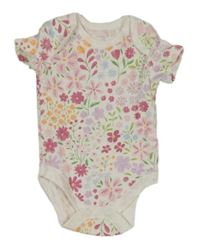 Bielo-farebné kvetované body