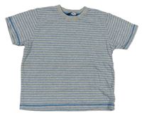 Sivo-modré pruhované tričko George