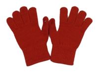 Nové - Červené prstové rukavice