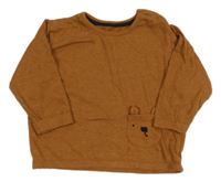 Hnedé tričko s medvěďom George