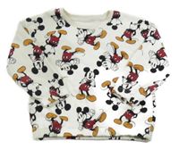 Smotanová vzorovaná mikina s Mickeym Primark
