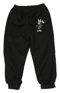 Čierne tepláky s Minnie