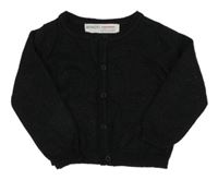 Čierny trblietavý prepínaci sveter