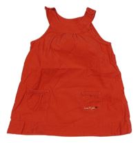 Červené menšestrové na traké šaty C&A