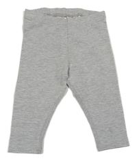 Světlešedé legíny H&M