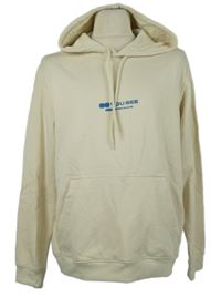 Nové - Pánská smetanová mikina s nápisy a kapucí H&M