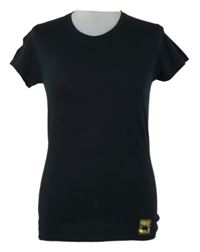 Dámské černé tričko Gildan 