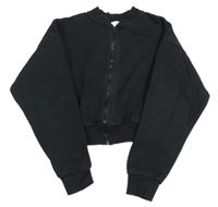 Čierna crop prepínaci mikina Primark