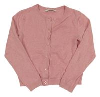 Svetloružový crop prepínaci sveter George