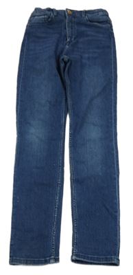 Modré skinny rifle H&M